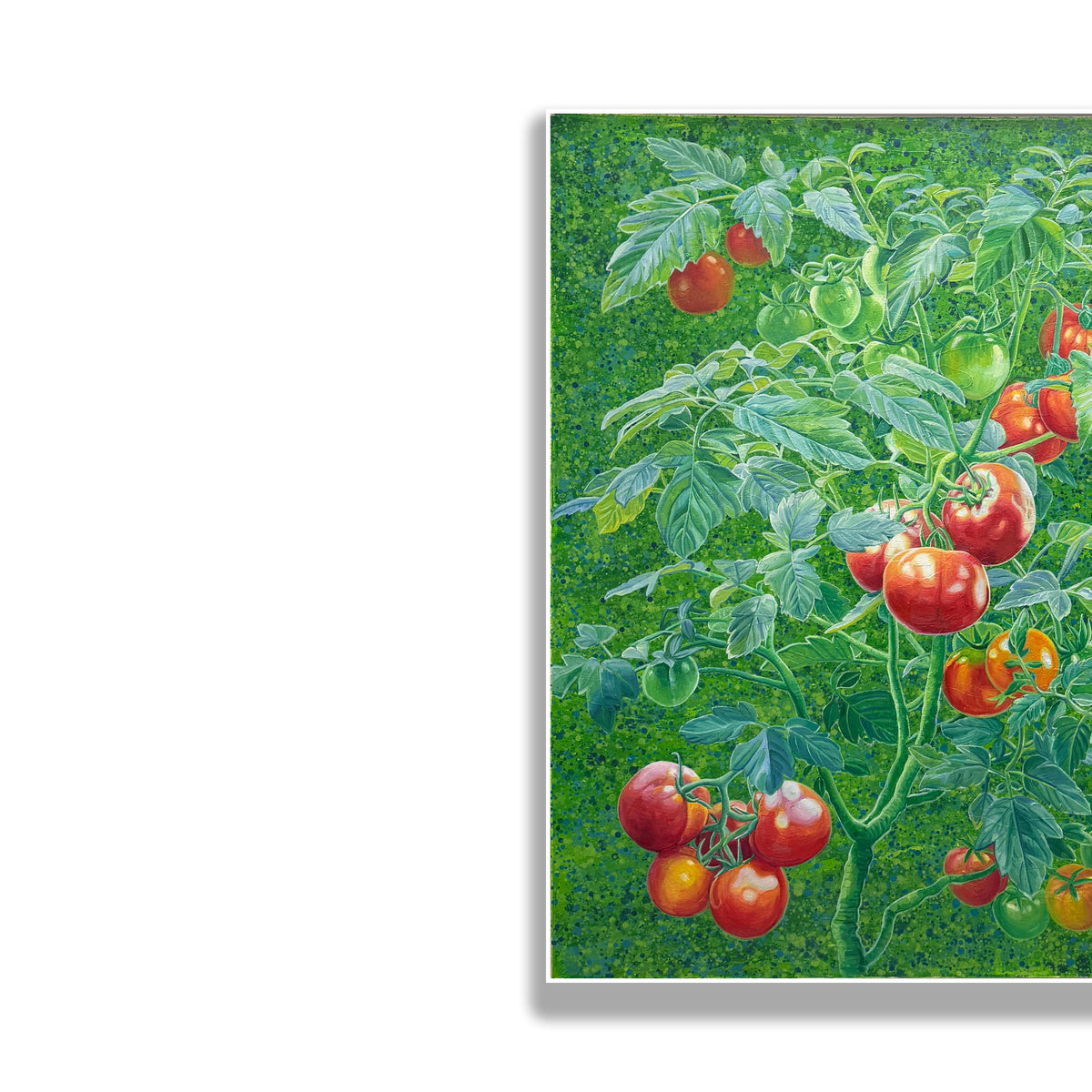 晓红艺术空间 I 5层展厅原创手绘油画作品《硕果盈枝》