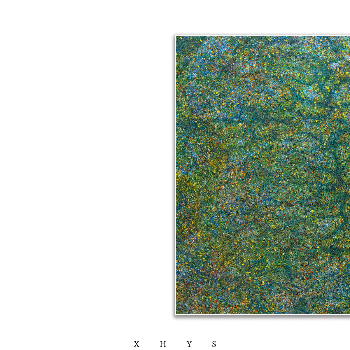 晓红艺术空间 I 5 层展厅原创手绘油画作品《无色2023036》