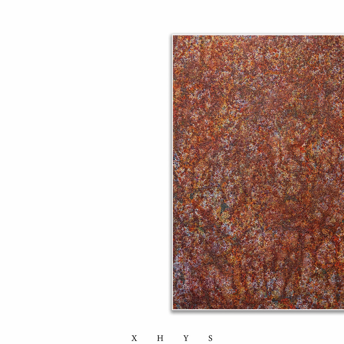 晓红艺术空间 I 5 层展厅原创手绘油画作品《无色·秋韵》