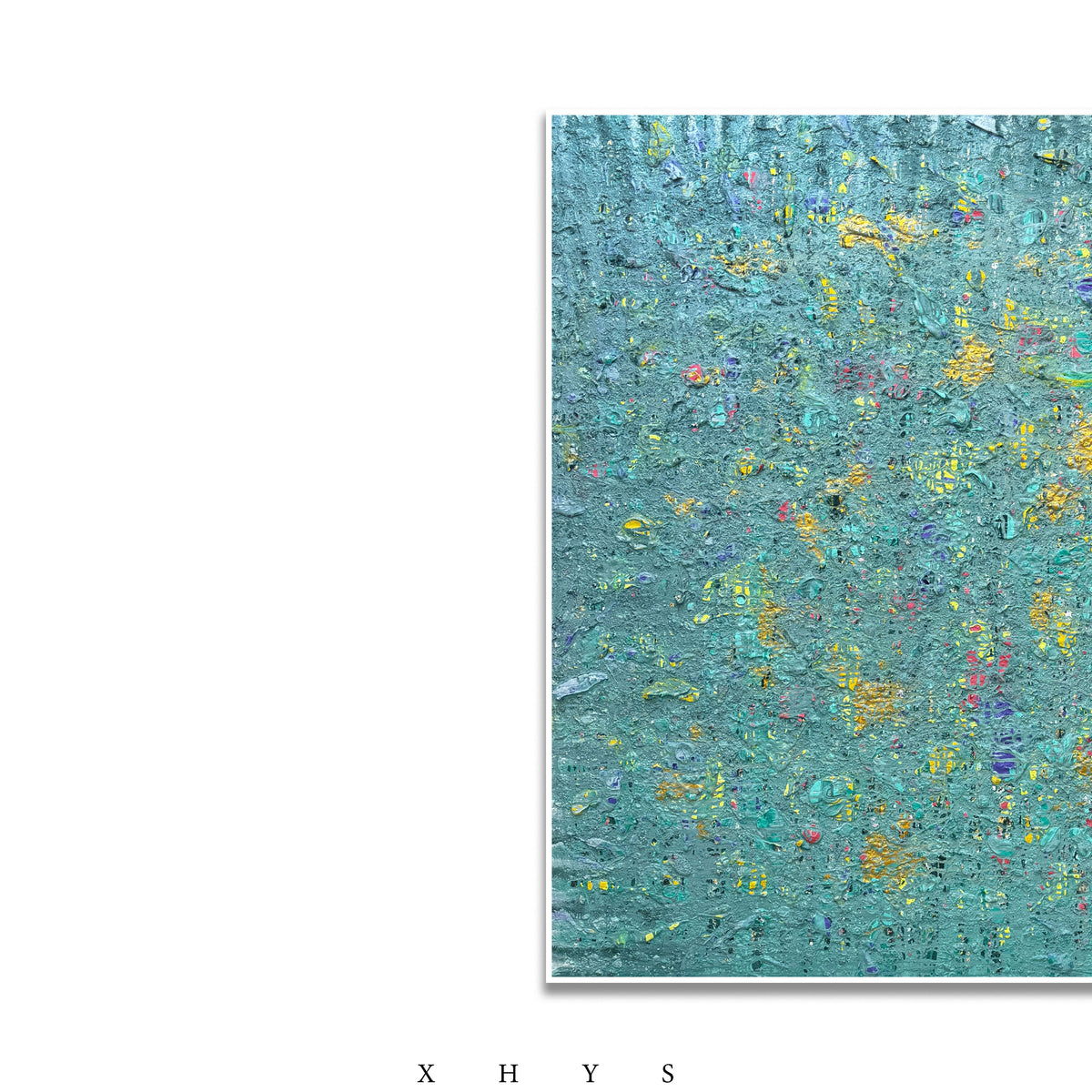 晓红艺术空间 I 5 层展厅原创手绘油画作品《大浪|淘金》