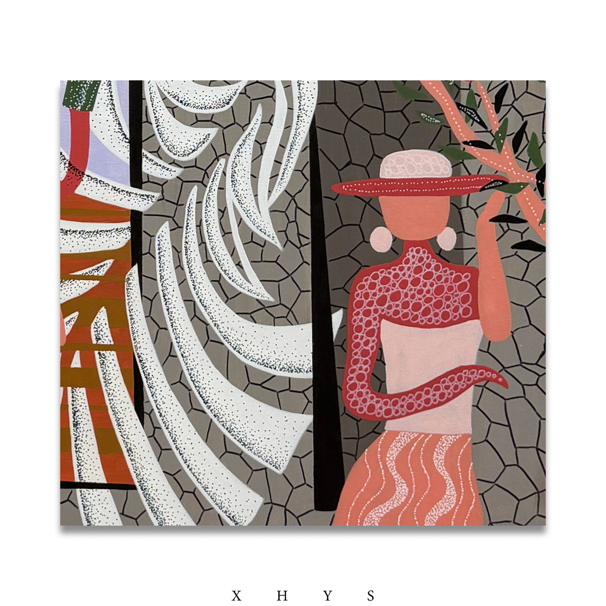 晓红艺术空间 I 5 层展厅 《时尚花镜》艺术原创油画