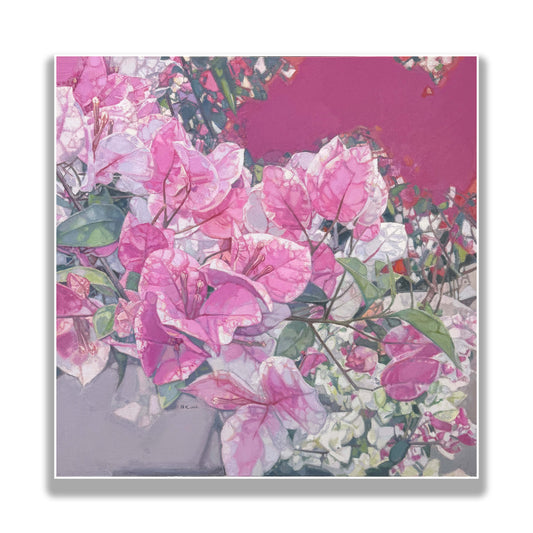 晓红艺术空间 I 5层展厅原创手绘油画作品《嫣红似锦》