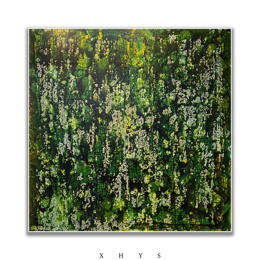 晓红艺术空间 I 5 层展厅原创手绘油画《中国式山水系列一》