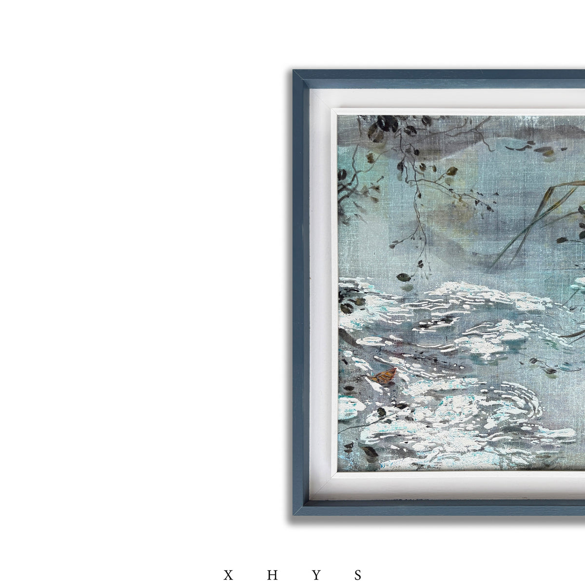 晓红艺术空间 I 5 层展厅原创手绘油画作品《浮影》