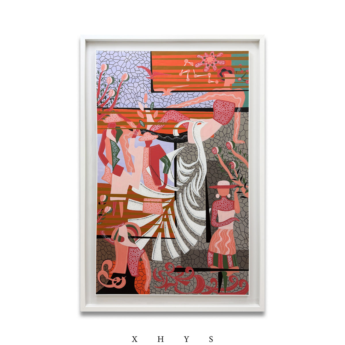 晓红艺术空间 I 5 层展厅 《时尚花镜》艺术原创油画