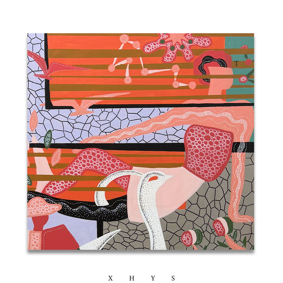 晓红艺术空间 I 5 层展厅 《时尚花镜》艺术原创油画