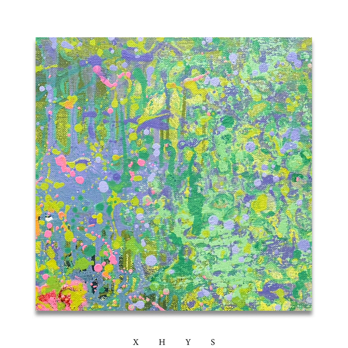 原创手绘油画 I 晓红艺术空间出品《绿意生辉》