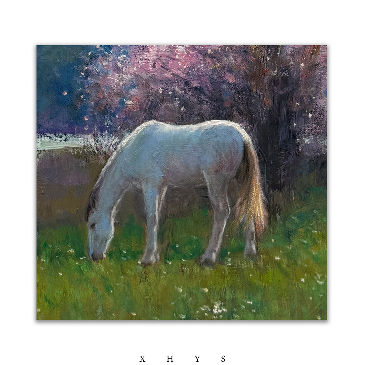 晓红艺术空间 I 5 层展厅 《千里寻桃》艺术原创手绘油画