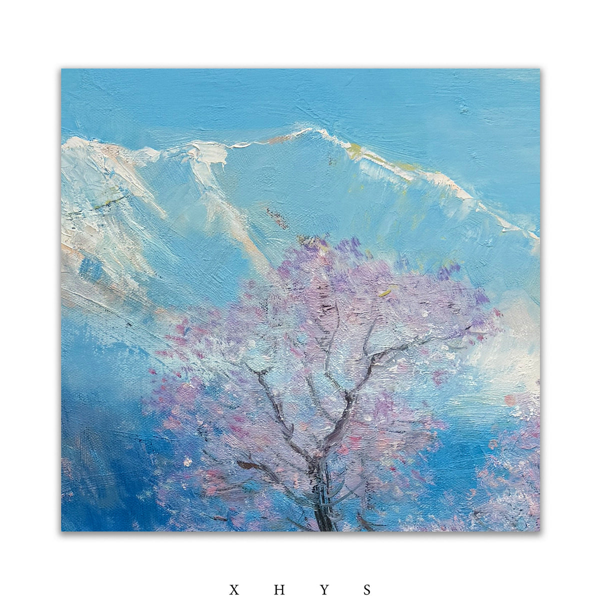 晓红艺术空间 I 5 层展厅 《千里寻桃》艺术原创手绘油画